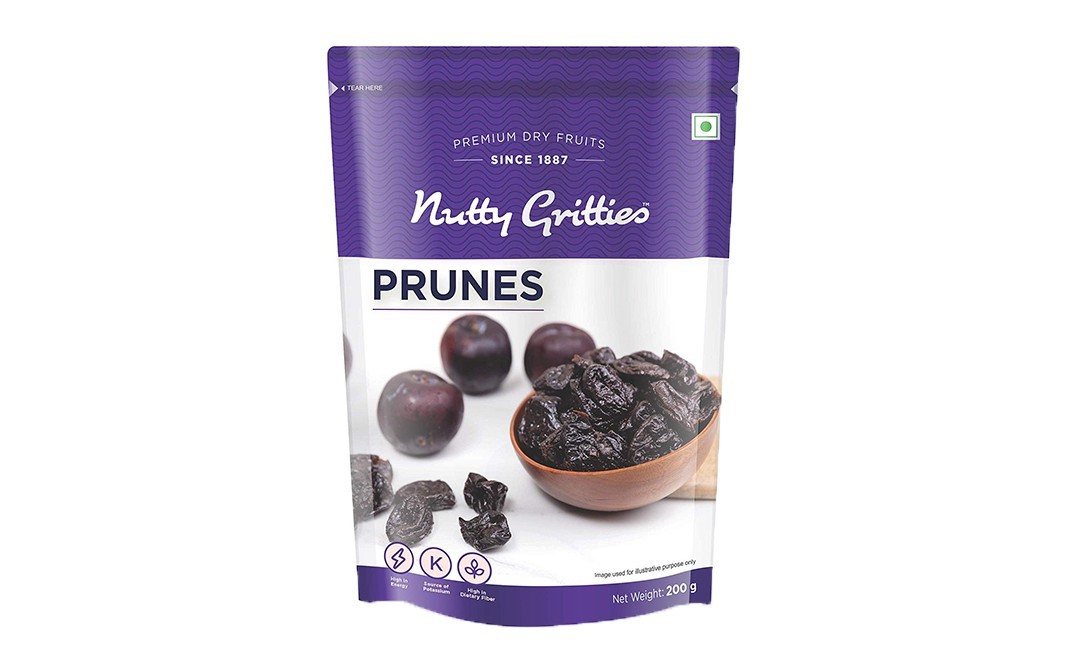 Nutty Gritties Prunes    Pack  200 grams